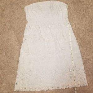 White size 8 old navy dress
